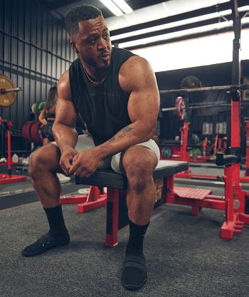 Gymshark 315 Seamless Linnen Herr Svarta | SE 4031FDN